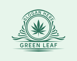 Marijuana Nature Farm logo design