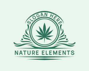 Marijuana Nature Farm logo design