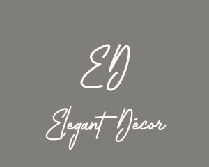 Luxury Cursive Boutique logo design