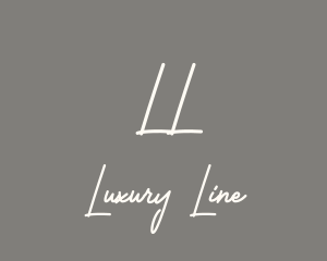 Luxury Cursive Boutique logo design