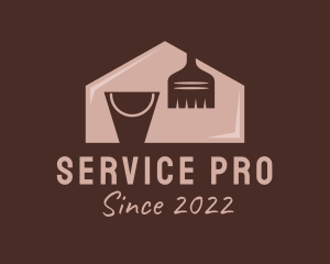 Home Cleaning Janitorial Service  logo design