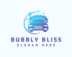 Car Wash Pressure Clean logo design