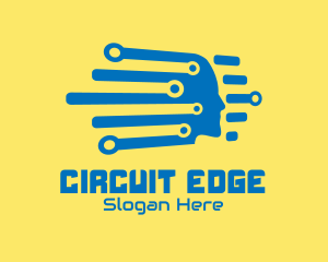 Circuit Board Face logo