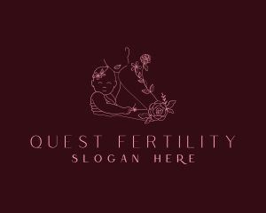 Mother Infant Pediatric logo design