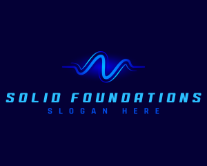 Studio Frequency Wave Logo