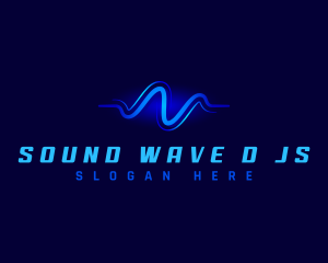 Studio Frequency Wave logo design