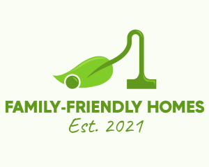 Eco Friendly Vacuum  logo design