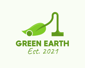 Eco Friendly Vacuum  logo design