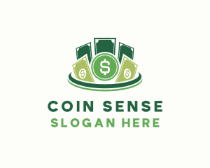 Money Coin Cash logo design