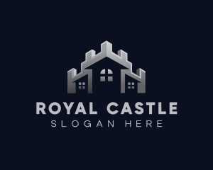 House Realty Castle logo design