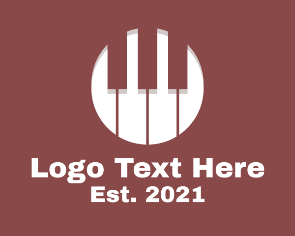 Piano logo example 1