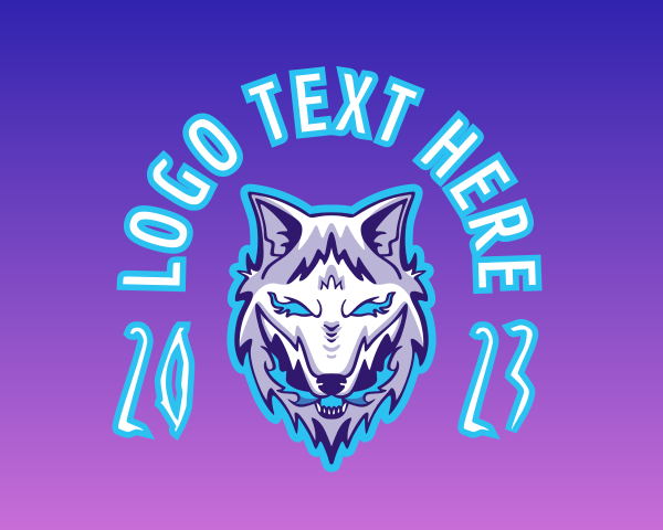 Werewolf logo example 4