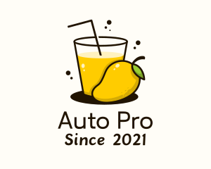 Mango Juice Glass logo