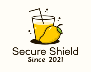 Mango Juice Glass logo