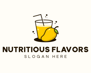 Mango Juice Flavor Drink logo