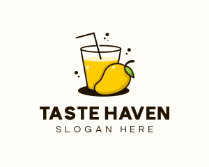Mango Juice Flavor Drink logo