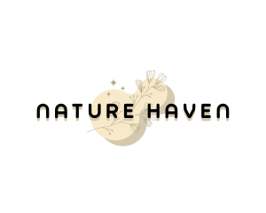 Nature Spa Wellness logo design