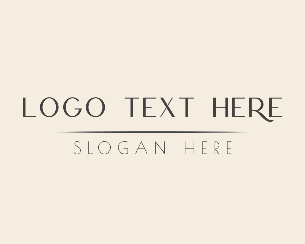 Elegant Feminine Wordmark logo