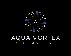 Vortex Tech Innovation logo design