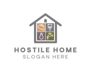 Home Improvement Contractor logo design