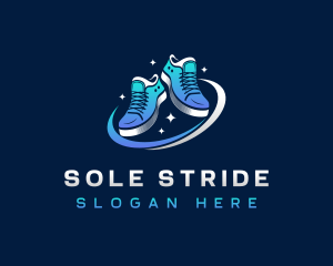 Sneaker Footwear Shoes logo design