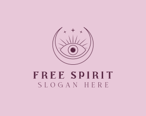 Mystical Eye Bohemian logo design