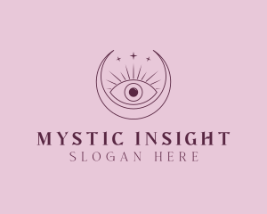 Mystical Eye Bohemian logo design