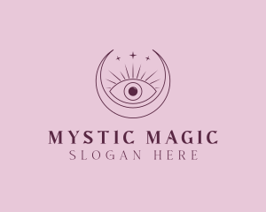 Mystical Eye Bohemian logo design