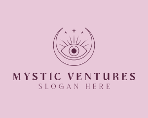 Mystical Eye Bohemian logo design