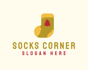Christmas Tree Sock  logo