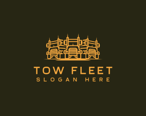 Operational Truck Fleet logo design