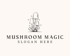 Fungi Mushroom Plant logo