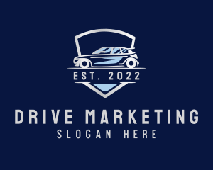 Car Driving Emblem logo