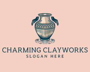 Handmade Pottery Vase logo