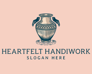 Handmade Pottery Vase logo