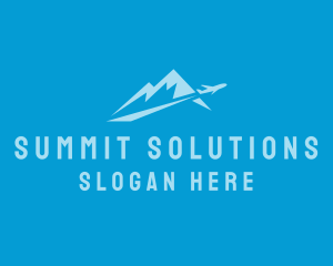 Airplane Mountain Summit logo design