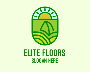 Natural Sustainable Plant logo