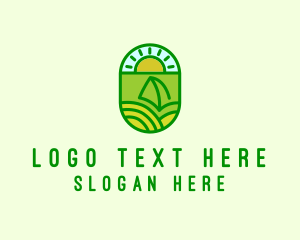 Natural Sustainable Plant logo