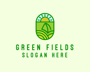 Natural Sustainable Plant logo