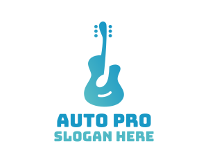 Blue Guitar Note logo