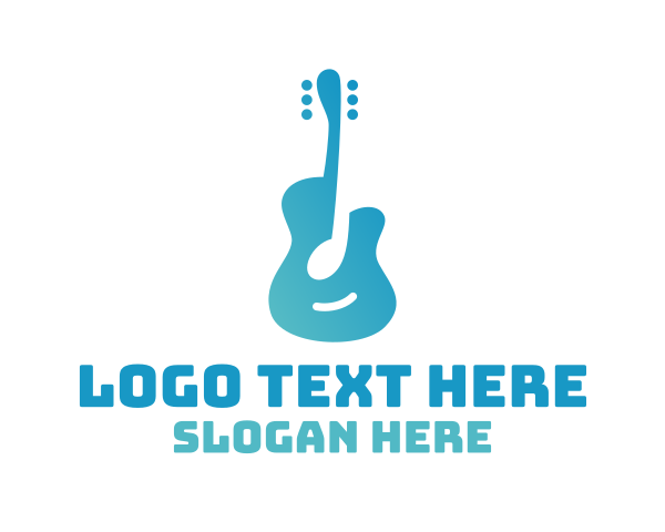 Guitar Lessons logo example 3