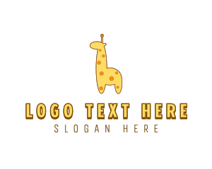 Cute Giraffe Toy logo