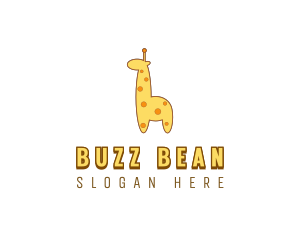 Cute Giraffe Toy logo design