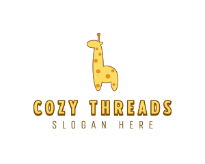 Cute Giraffe Toy logo design