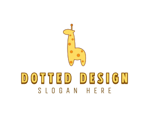 Cute Giraffe Toy logo design