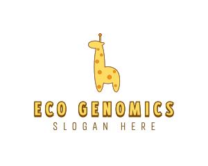 Cute Giraffe Toy logo design