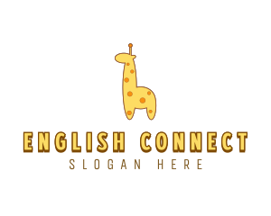 Cute Giraffe Toy logo design