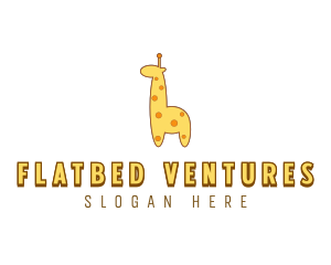 Cute Giraffe Toy logo design