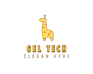 Cute Giraffe Toy logo design