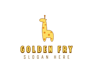 Cute Giraffe Toy logo design